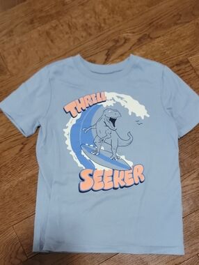 Garanimals Light Blue Dinosaur 'Thrill Seeker' Surf Tee